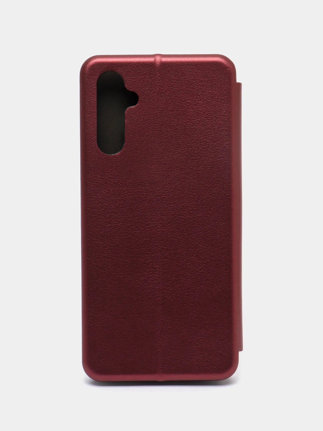 Багровый чехол-книжка для Tecno POP 6 Pro (Техно Поп 6 ПРО)