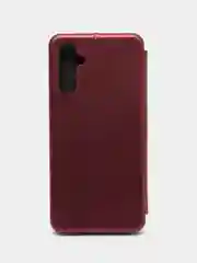 Багровый чехол-книжка для Tecno POP 6 Pro (Техно Поп 6 ПРО)
