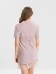 Розовый платье женское "Tiffan", ночь