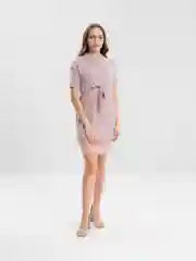 Розовый платье женское "Tiffan", ночь