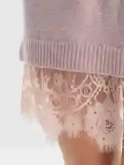 Розовый платье женское "Tiffan", ночь