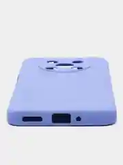 Фиолетовый чехол Silicone Cover для Huawei Nova Y90, Хуавей Нова У90 силиконовый