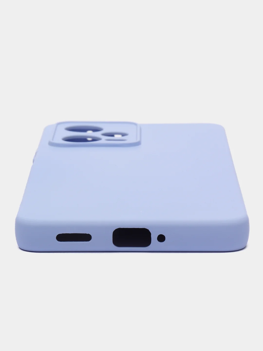 Небесно-голубой чехол для Xiaomi Redmi Note 12 Pro+, Сяоми Редми Нот 12 Про+ силиконовый