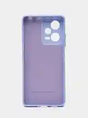 Небесно-голубой чехол для Xiaomi Redmi Note 12 Pro+, Сяоми Редми Нот 12 Про+ силиконовый