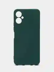 Тёмно-зелёный чехол силиконовый Silicone Cover для Tecno Spark 9 Pro