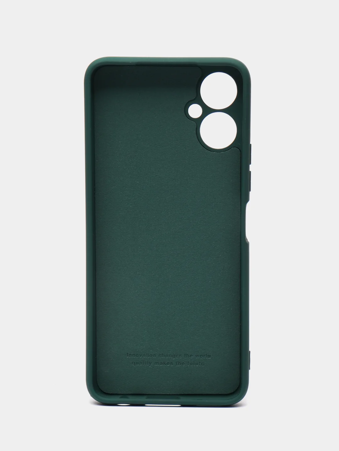 Тёмно-зелёный чехол силиконовый Silicone Cover для Tecno Spark 9 Pro