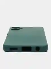Тёмно-зелёный чехол силиконовый Silicone Cover для Tecno Spark 9 Pro
