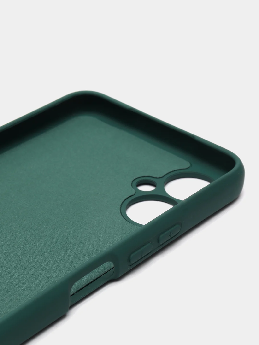 Тёмно-зелёный чехол силиконовый Silicone Cover для Tecno Spark 9 Pro