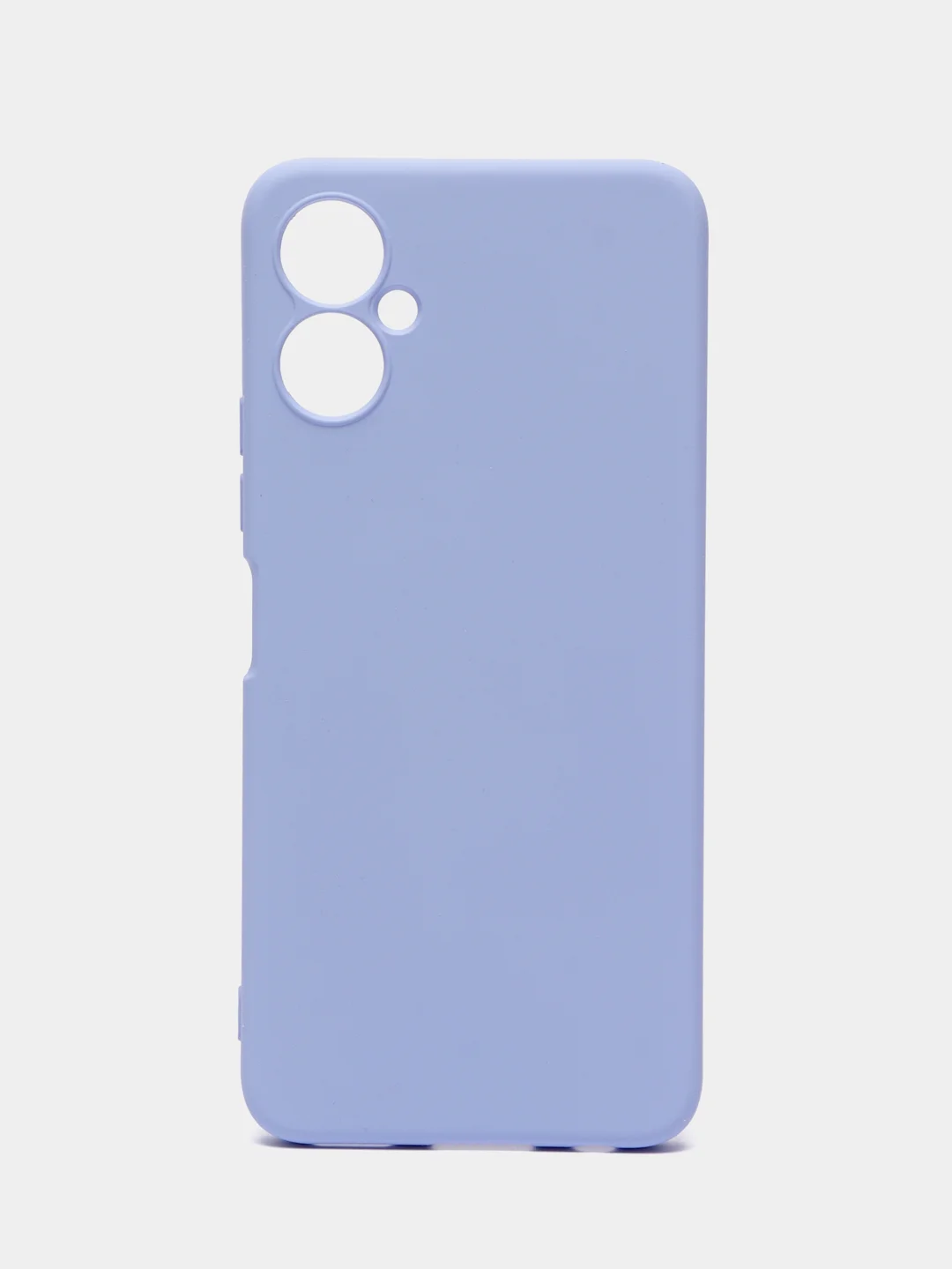 Лавандовый чехол силиконовый Silicone Cover для Tecno Spark 9 Pro