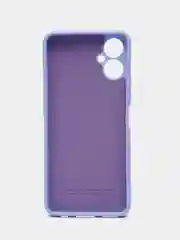 Лавандовый чехол силиконовый Silicone Cover для Tecno Spark 9 Pro