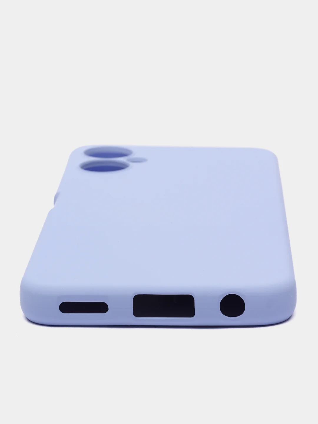 Лавандовый чехол силиконовый Silicone Cover для Tecno Spark 9 Pro