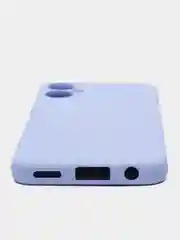 Лавандовый чехол силиконовый Silicone Cover для Tecno Spark 9 Pro