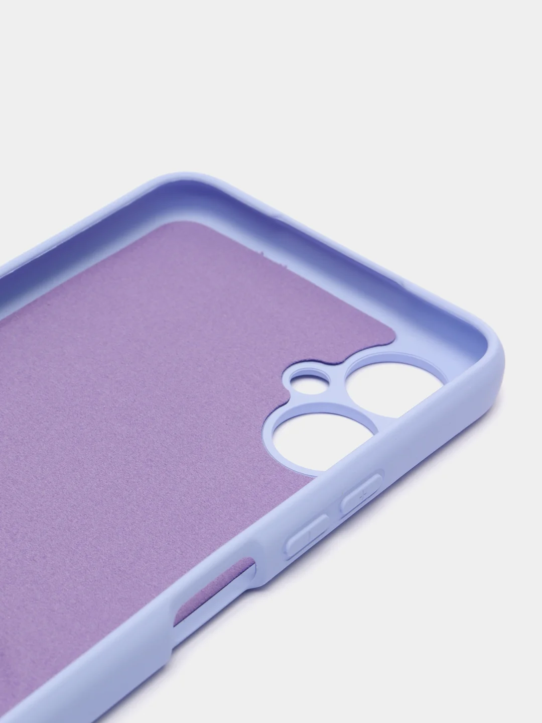 Лавандовый чехол силиконовый Silicone Cover для Tecno Spark 9 Pro