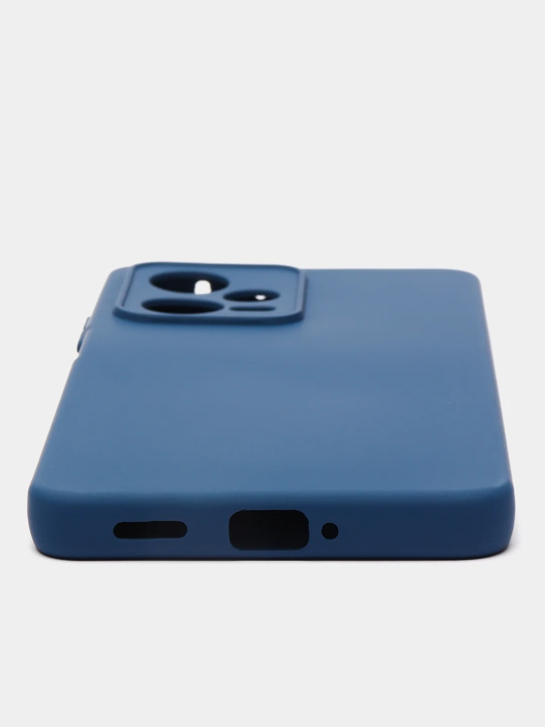 Темно-синий чехол для Xiaomi Redmi Note 12 Pro+, Сяоми Редми Нот 12 Про+ силиконовый