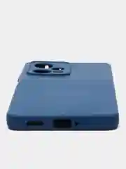 Темно-синий чехол для Xiaomi Redmi Note 12 Pro+, Сяоми Редми Нот 12 Про+ силиконовый