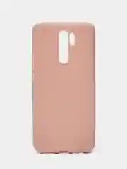 Бежевый меланж xiaomi Redmi 9, Сяоми Редми 9 чехол силиконовый цветной матовый