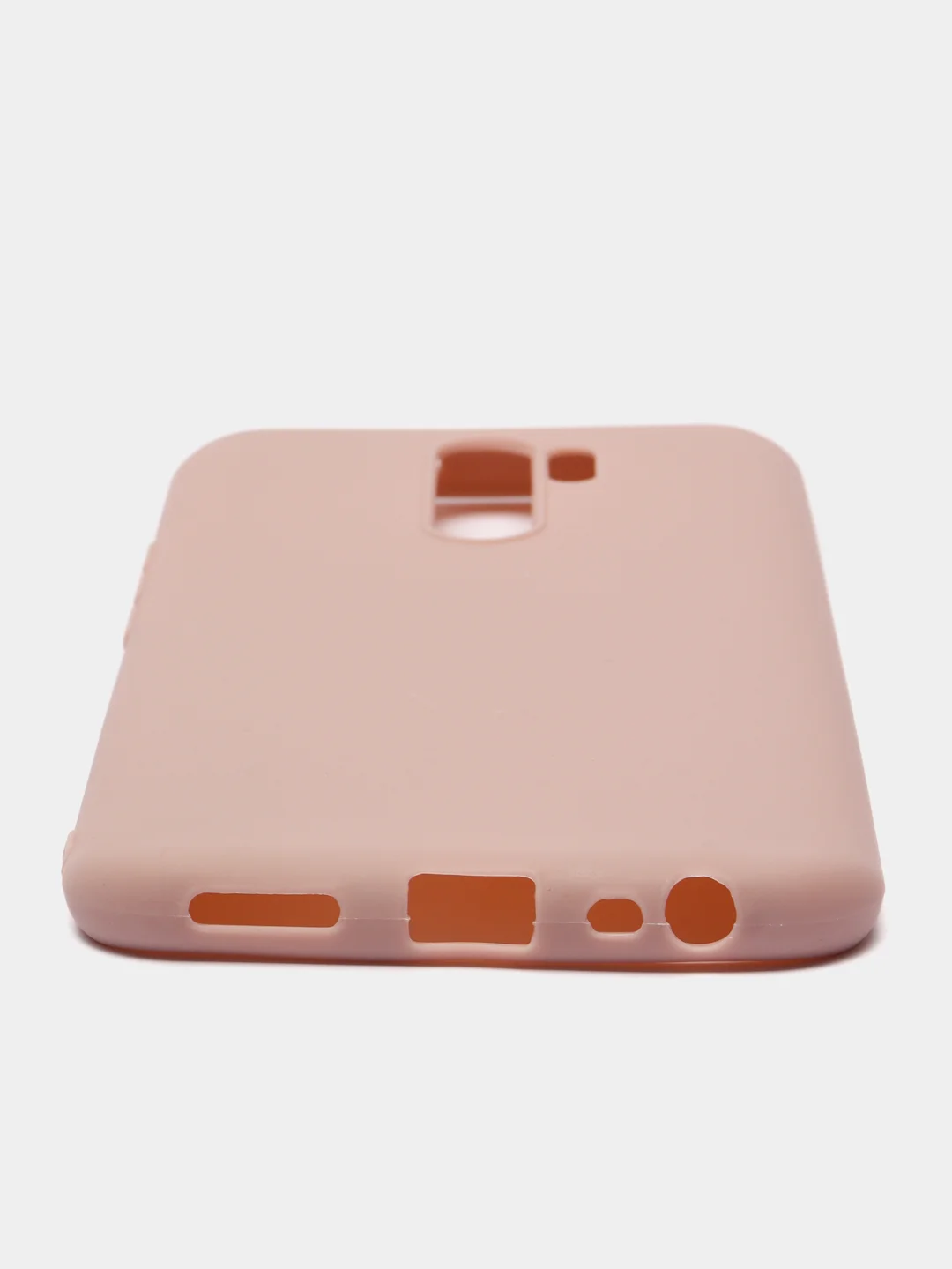 Бежевый меланж xiaomi Redmi 9, Сяоми Редми 9 чехол силиконовый цветной матовый