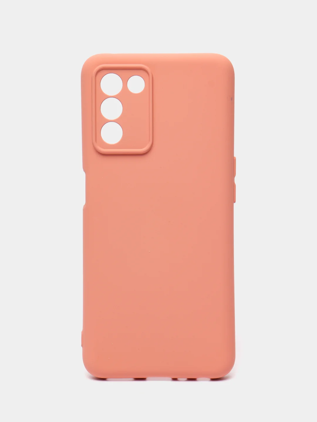 Бежевый чехол силиконовый для Realme Q3s / Реалми Q3s Silicone Cover