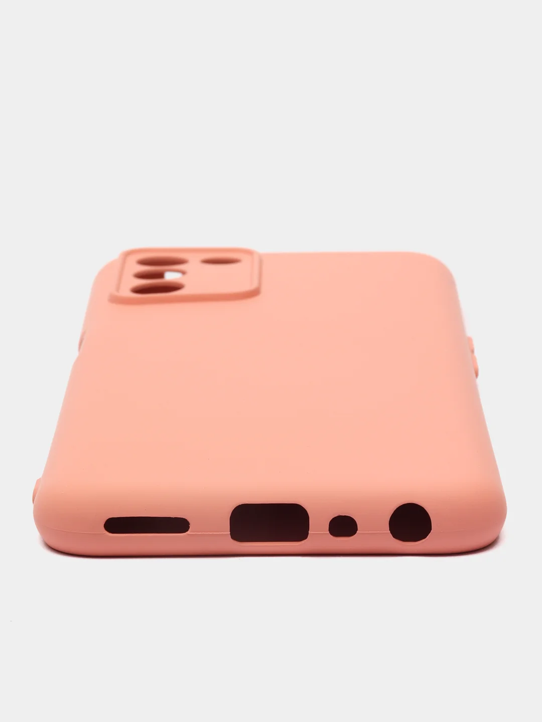 Бежевый чехол силиконовый для Realme Q3s / Реалми Q3s Silicone Cover