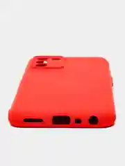 Красный чехол силиконовый для Realme Q3s / Реалми Q3s Silicone Cover