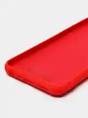 Красный чехол силиконовый для Realme Q3s / Реалми Q3s Silicone Cover
