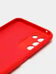 Красный чехол силиконовый для Realme Q3s / Реалми Q3s Silicone Cover