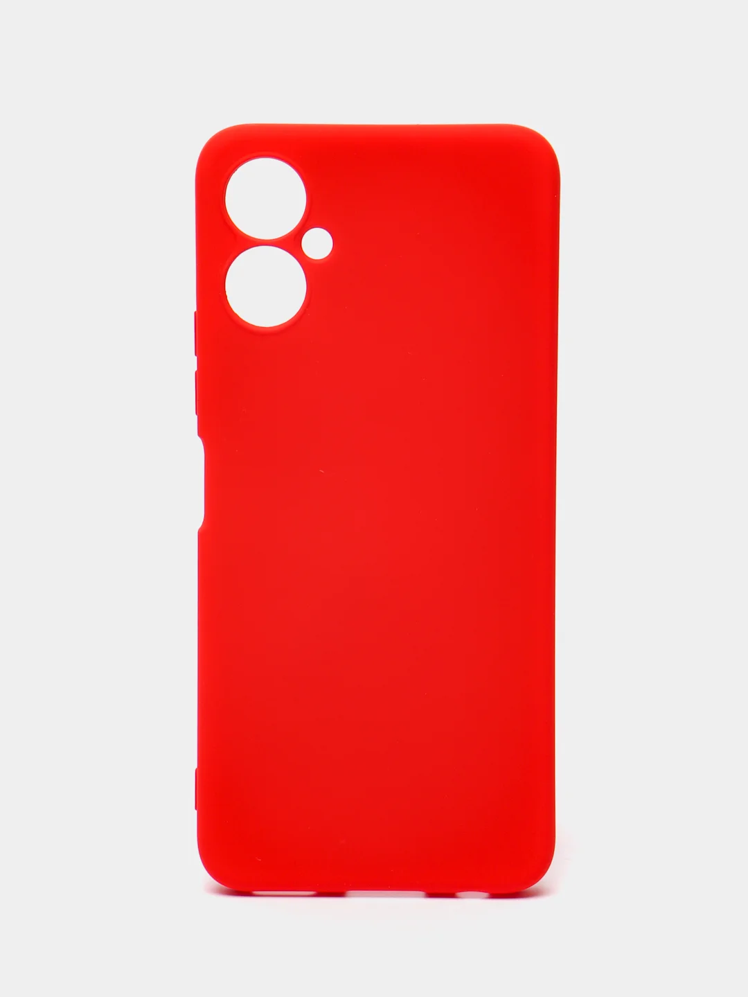 Красный чехол силиконовый Silicone Cover для Tecno Spark 9 Pro