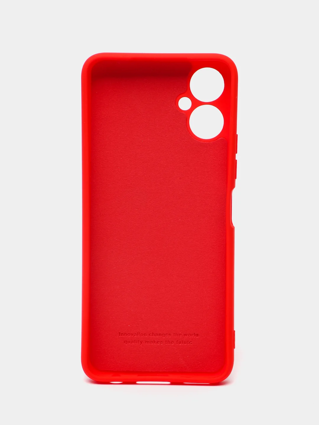 Красный чехол силиконовый Silicone Cover для Tecno Spark 9 Pro