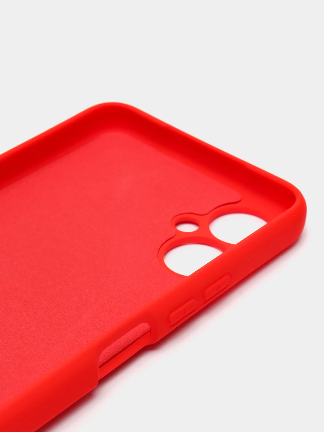 Красный чехол силиконовый Silicone Cover для Tecno Spark 9 Pro