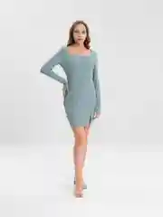 Мятный женское платье вечернее