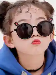 Детские солнцезащитные очки с ушками медвежонка