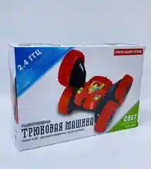 Красный радиоуправляемая "ТРЮКОВАЯ МАШИНА разворот 360", шустрое управление