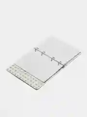 Черный тетрадь LOREX со сменным блоком, А5, 120 л, клетка, твердая обложка, на кольцах