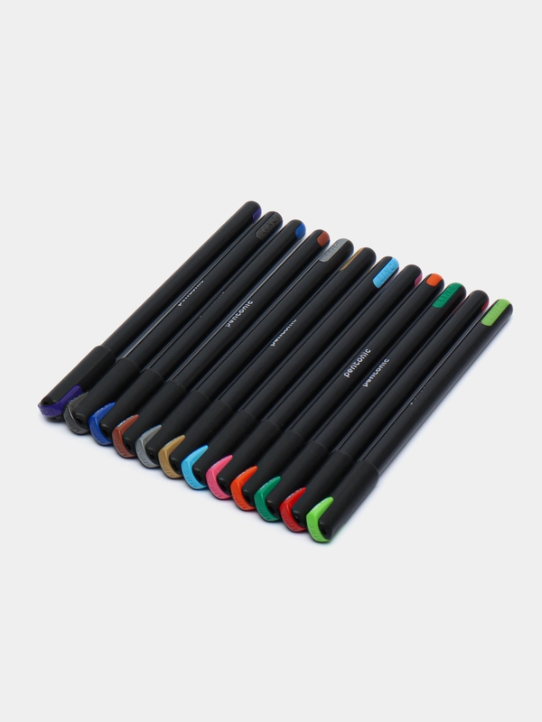 Набор разноцветных гелевых ручек LINC PENTONIC 0,6 мм, 12 штук, 12 цветов