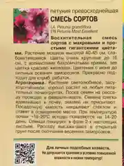 Смесь сортов Петуния "Превосходнейшая", Урожай удачи, 8 штук