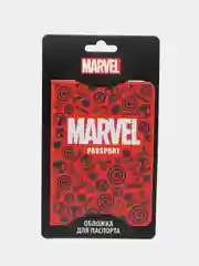 Алый обложка на паспорт "MARVEL"