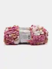 Светло-бежевый пряжа Alize Puffy Fine color 5 штук  петельки маленькие
