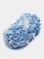Голубой пряжа Alize Puffy Fine color 5 штук  петельки маленькие