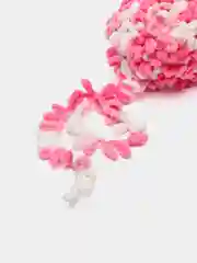 Тёмно-розовый пряжа Alize Puffy Fine color 5 штук  петельки маленькие