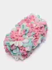 Вишнёвый пряжа Alize Puffy Fine color 5 штук  петельки маленькие