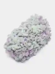 Небесно-голубой пряжа Alize Puffy Fine color 5 штук  петельки маленькие