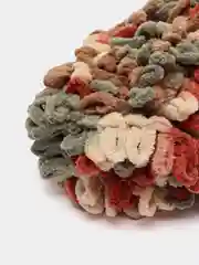 Красный пряжа Alize Puffy Fine color 5 штук  петельки маленькие