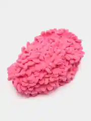 Тёмно-розовый пряжа Alize Puffy Fine 5 штук петельки маленькие