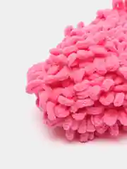 Тёмно-розовый пряжа Alize Puffy Fine 5 штук петельки маленькие