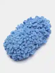 Голубой пряжа Alize Puffy Fine 5 штук петельки маленькие