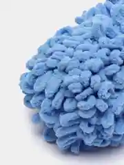 Голубой пряжа Alize Puffy Fine 5 штук петельки маленькие