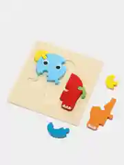 Детская деревянная игрушка головоломка/пазл/мозаика