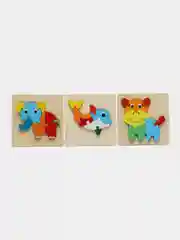 Детская деревянная игрушка головоломка/пазл/мозаика