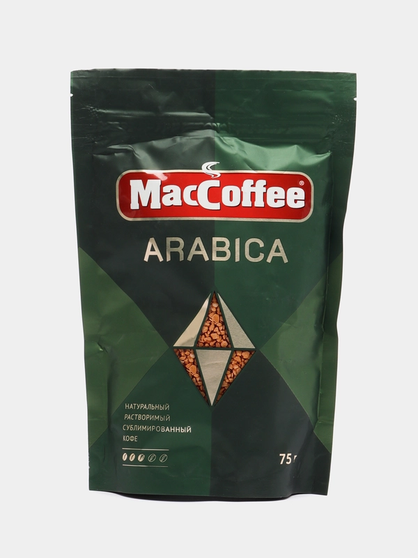 Кофе растворимый MacCoffee Arabica, пакет, 75 г