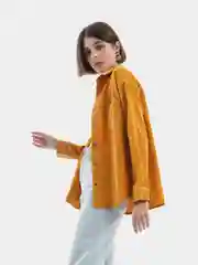 Манго рубашка вельветовая, женская